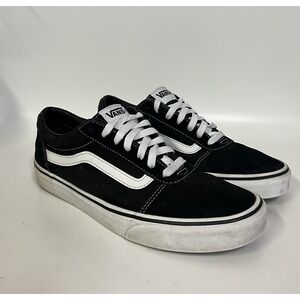 Vans Old Skool Black White Men's Size 10